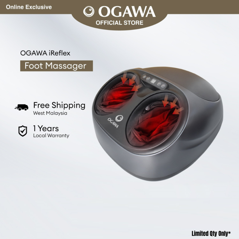 Apply Code 6TT31 Ogawa iReflex Foot Massager
